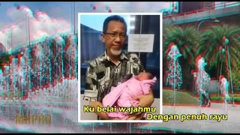 Permata Hati   Broery Pesulima  with lyric + 3D Bgrd