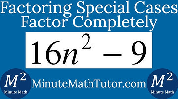 Factor 16n^2-9