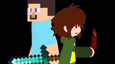 Chara vs Steve (Sticknodes Animation)