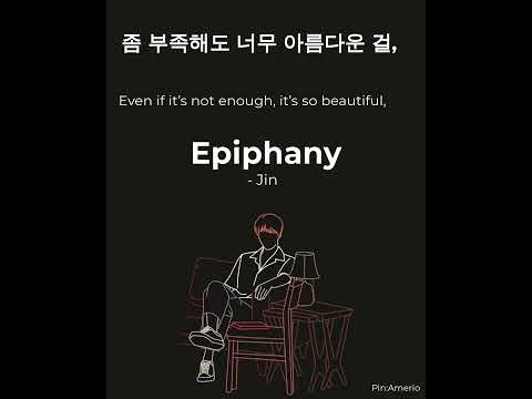 epiphany lyrics video bts whatsapp status