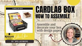 Details How to assemble the Keepsake Studio CardLab Box - by Spellbinders Update