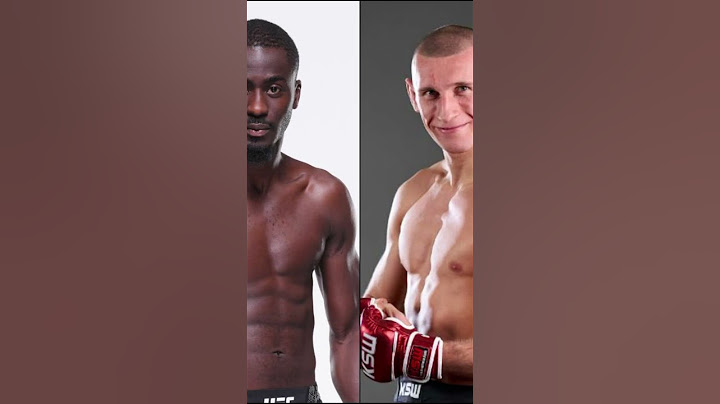 🚨🚨#UFCParis🚨William Gomis vs Robert Ruchała in the UFC on September 6th. Fight takes place 145lb