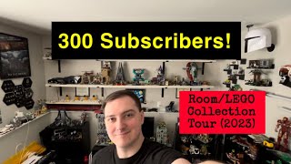 300 SUBSCRIBER MILESTONE ROOM/LEGO COLLECTION TOUR (2023)