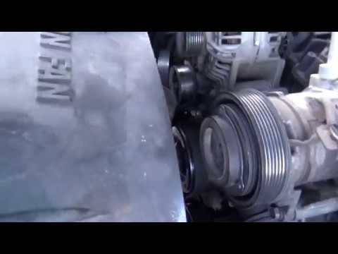 How to remove Power Steering Pump on 2003 Dodge Ram 1500 - YouTube