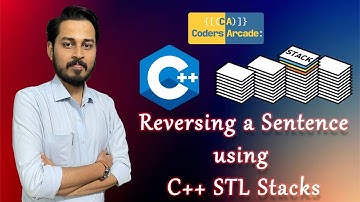 Reverse a Sentence using Stack Data Structure