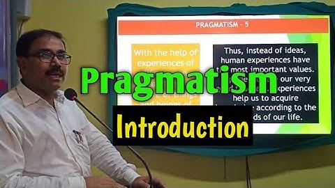 Pragmatism - Introduction