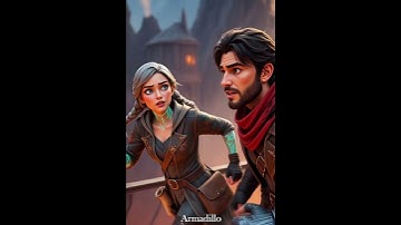 THE SHADOW OF BRIMSTONE GATE — Arcane-Style AI Fantasy Short Film. #ArcaneStyle #AIAnimation