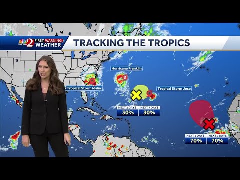 Multiple systems being developed in the tropics 