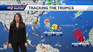 Multiple systems being developed in the tropics