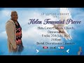 In Loving Memory Of Helen Toussaint Pierre In Loving Memory Of Helen Toussaint Pierre
