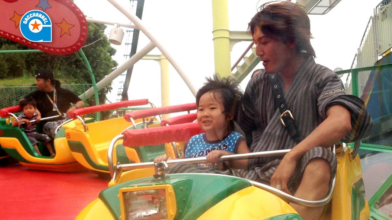 はじめてのオフ会！浅草花やしきに行きました【がっちゃん4歳】 - YouTube