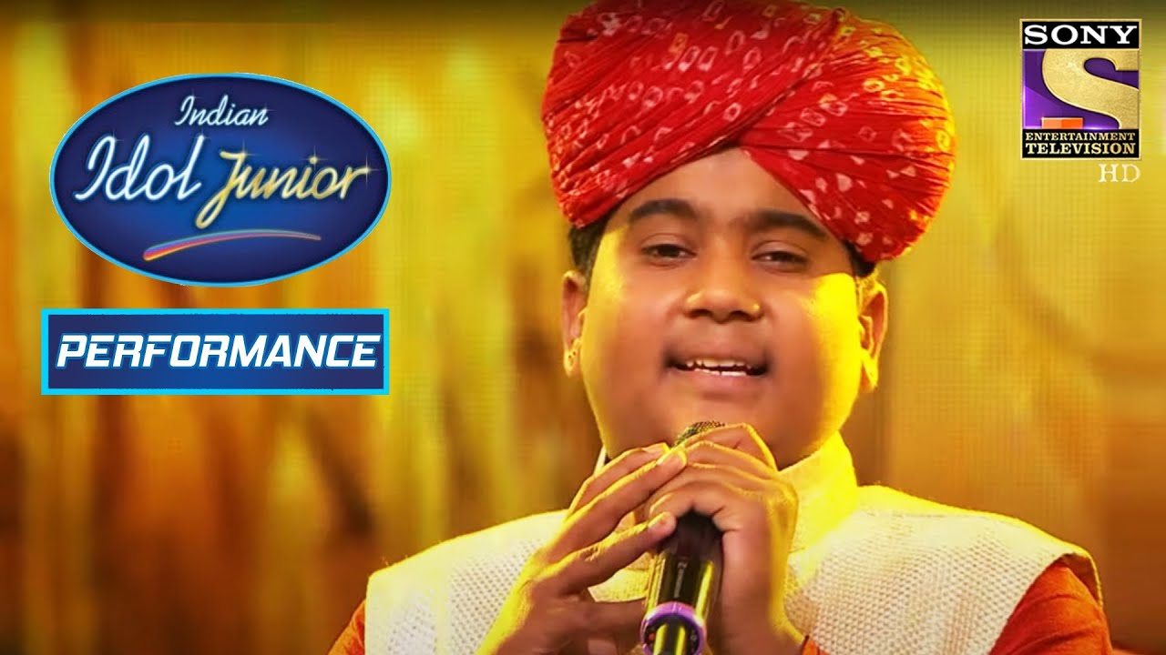 Moti Khan Performs On Saifs Favourite Song  Indian Idol Junior 2