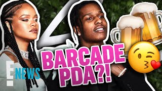 Rihanna and A$AP Rocky Pack on PDA at NYC Barcade | E! News