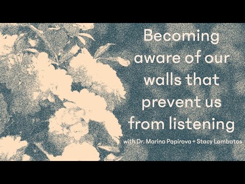 Video: What Prevents Us From Listening To Ourselves?