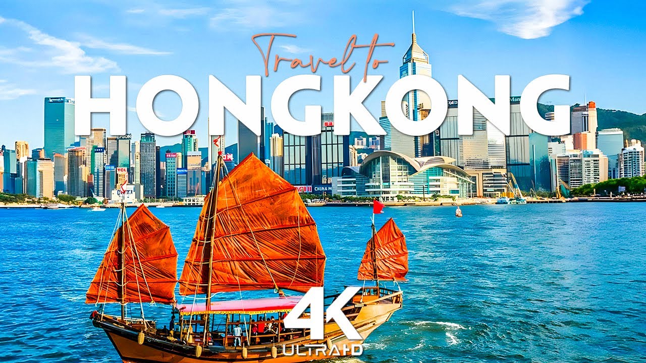 Hong Kong 4K - Relaxing Music Along With Beautiful Nature Videos - 4K Video Ultra HD