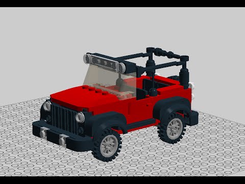 Jeep wrangler лего