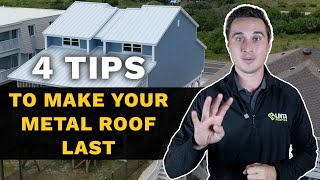 4 Essential Tips to Make Your Metal Roof Last Longer