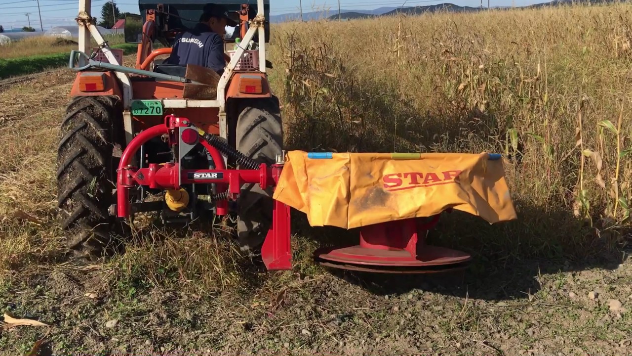 トウモロコシ収穫後の作業風景 Youtube