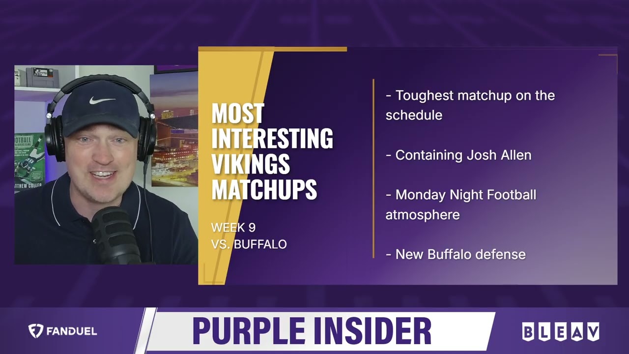 The 5 most interesting games on the Minnesota Vikings 2026 schedule