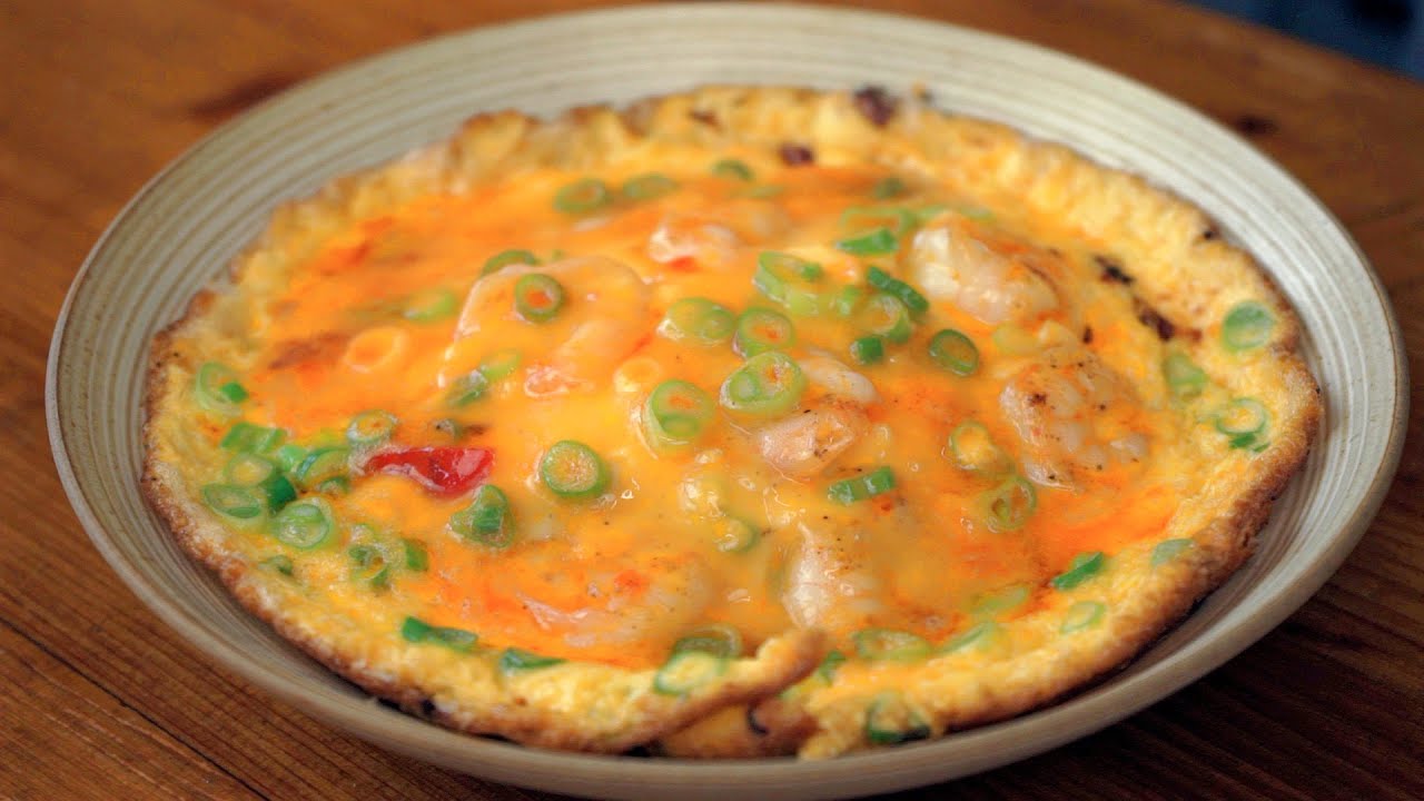 Easy Shrimp Omelette Recipe Anyone Can Try