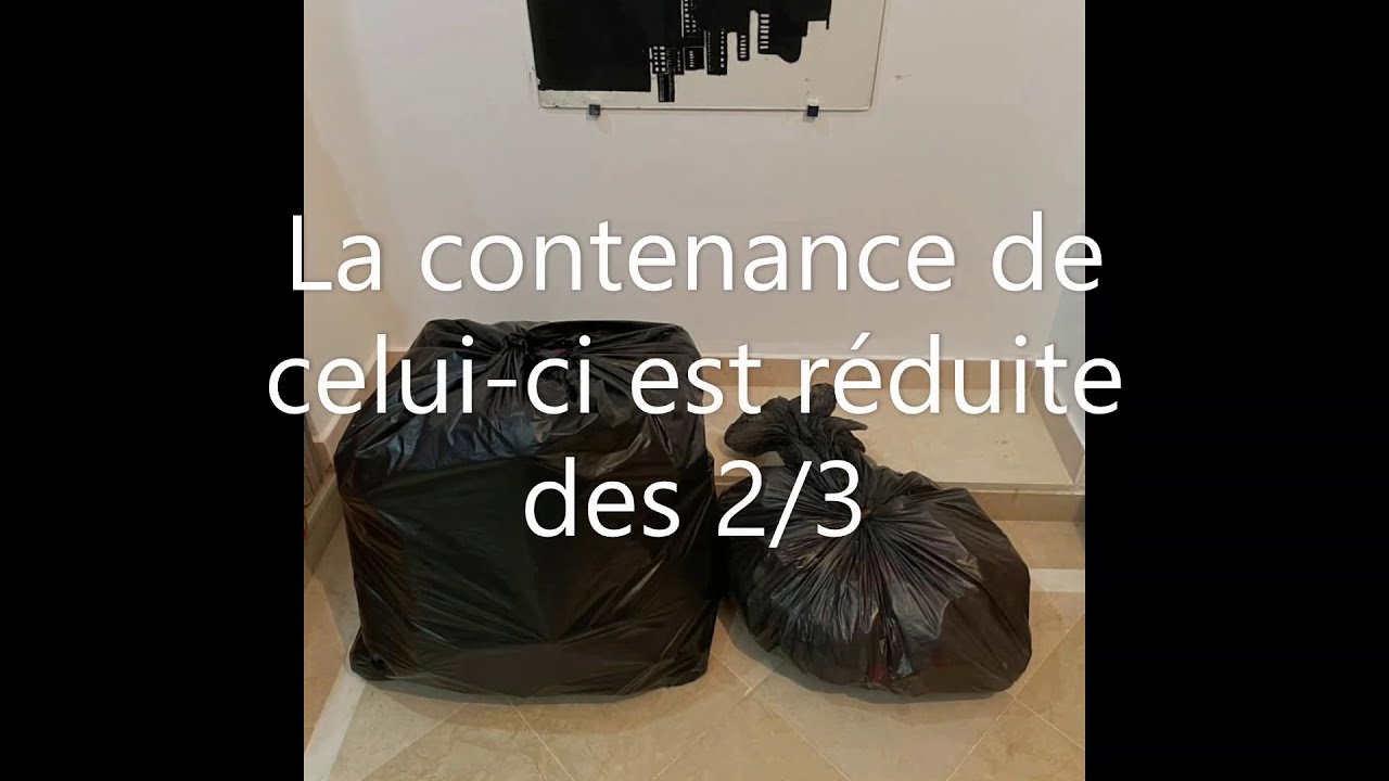 Compactage de déchets recyclables