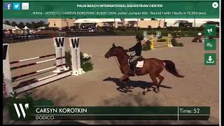 Dodicci Carsyn Korotkin 1.20 Jr Jumper Wef 1. January 9, 2026