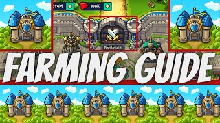 Farming Guide for Idle Kingdom Defense, trips and tricks to help Farm faster, Fast Guide, tutorial screenshot 3