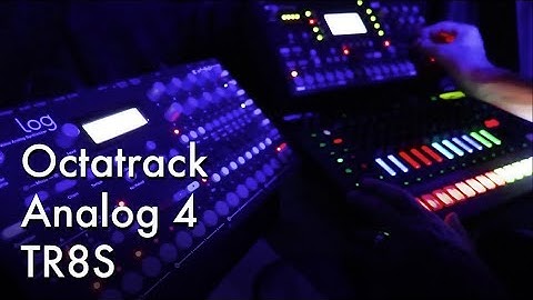Octatrack, Analog 4, TR8S - Roque de los Muchachos, La Palma