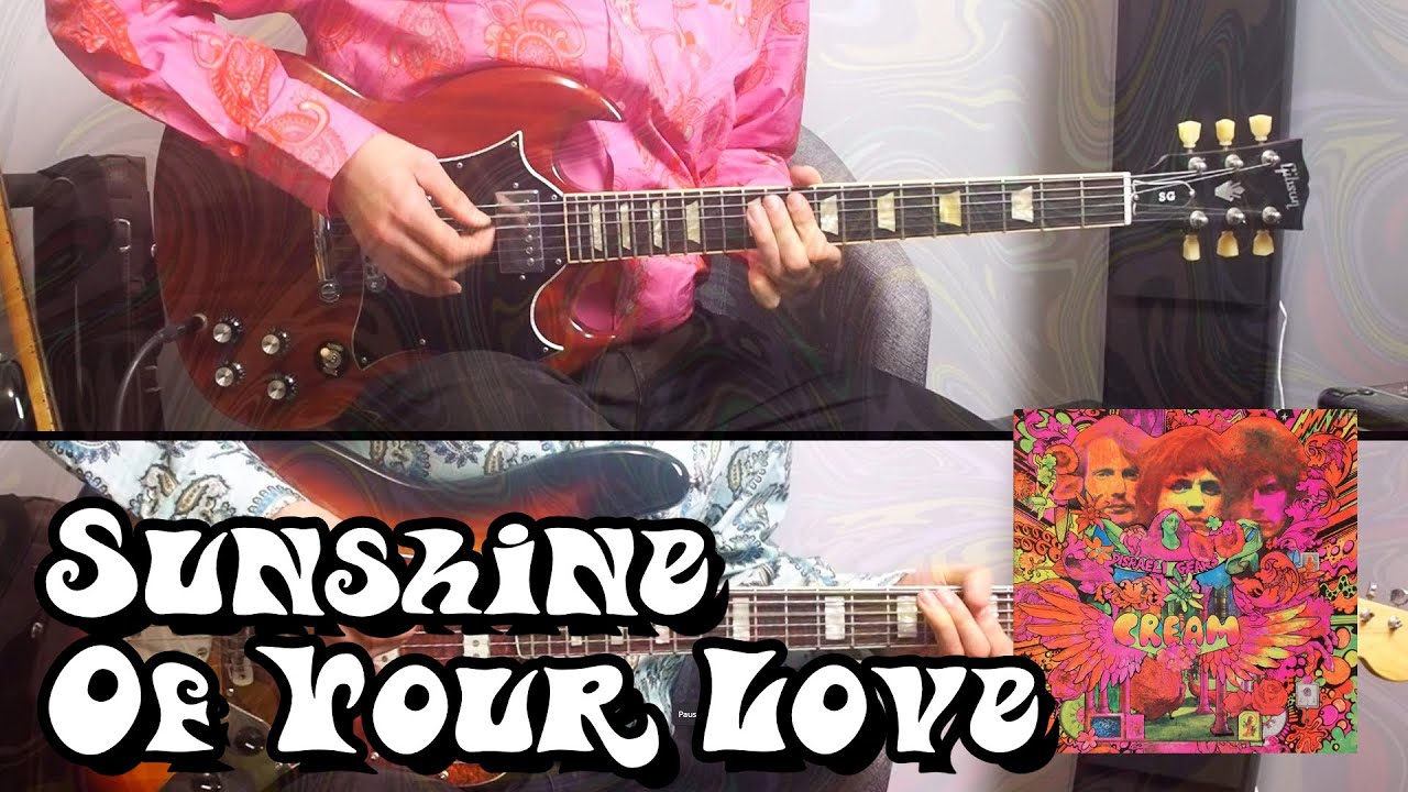 Cream | Sunshine Of Your Love | Guitar and Bass Cover - YouTube