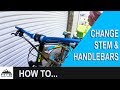 How To Change Bike Stem & Handlebars | NEW RaceFace Mountain Bike Handlebars | MTB TRAIL RIDER