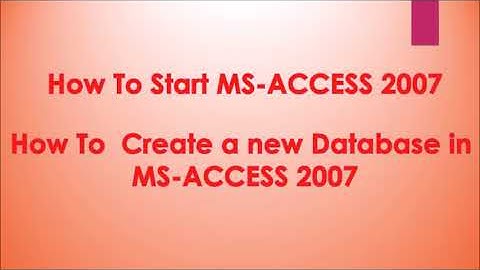 STD VIII - PRACTICAL-  START MS ACCESS AND CREATE A NEW DATABASE TEACHER SAVITA  SHRIVASTAV KARTHIKA