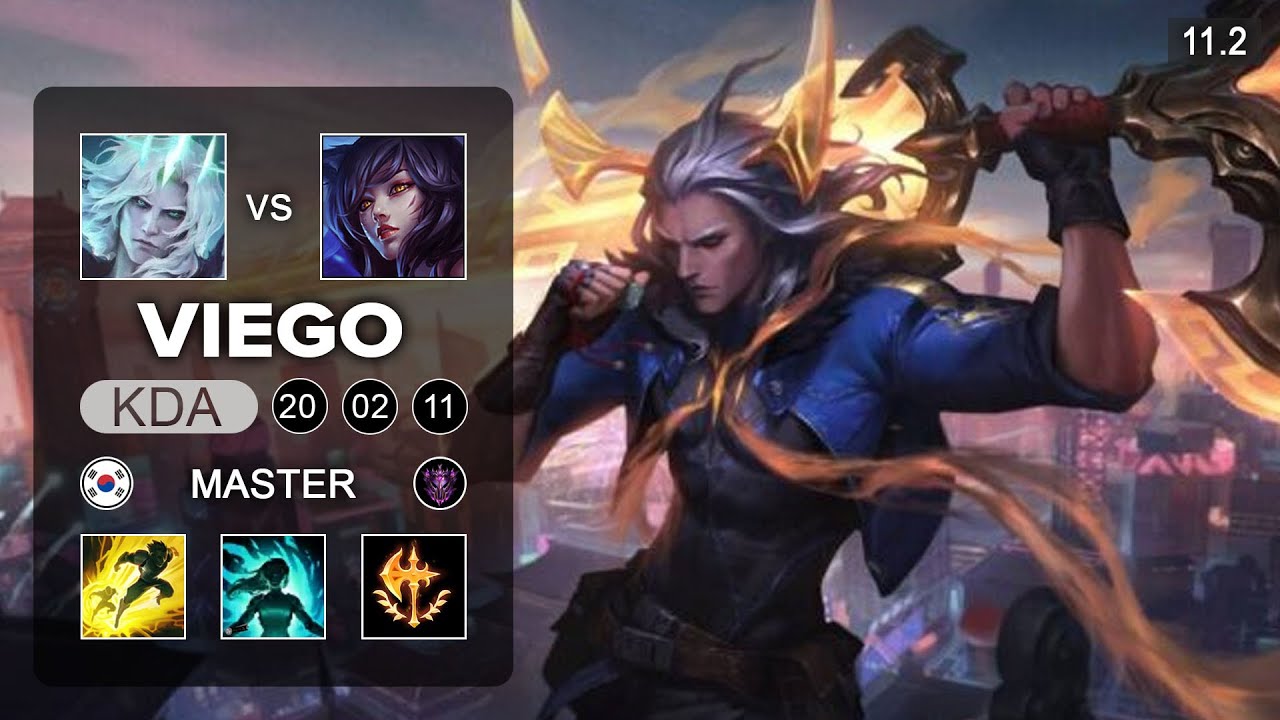 Viego Mid vs Ahri - KR Master Patch 11.2