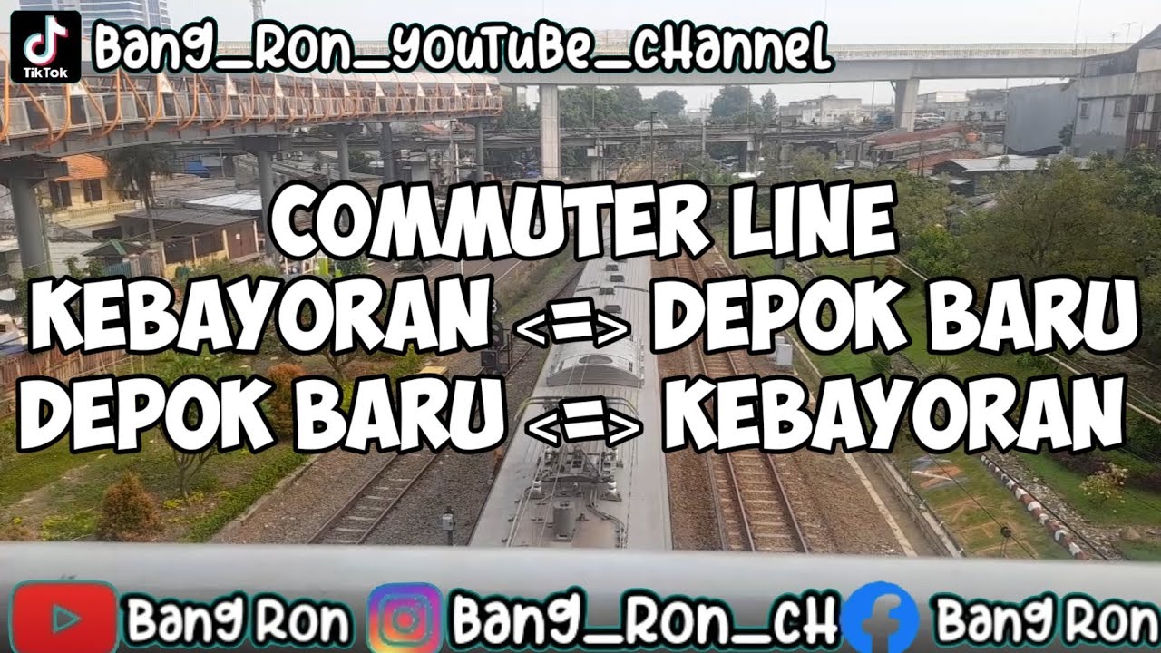 Perjalanan Commuter Line Dari Kebayoran ke Depok Baru kembali lagi ke Kebayoran