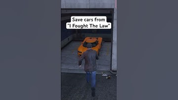 How To Keep The Cars From "I Fought The Law" #gta5 #gtav #gtaonline - DarkViperAU