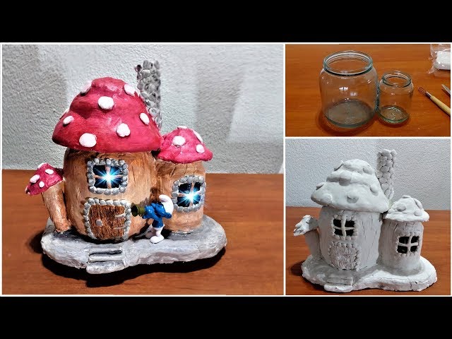 Mushroom Fairy Houses Out of Cute Little Jars : 4 Steps (with Pictures) -  Instructables