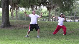 Tai Ch (Yang Style 24 Form) with Hanqing Tai Chi at Blue Jacket Park in Orlando, Florida 16 May 2026