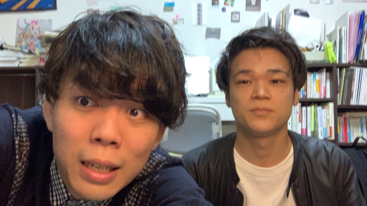 チャンネル栗林さんが進級を祝いに来てくれました