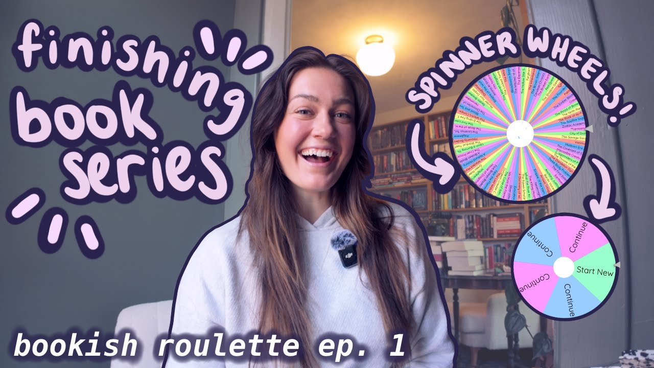 Spinner Wheel Chooses What Book Series I Finish😅 Bookish Roulette ep. 1 ...