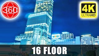 [4K 360°] Japan&#39;s Tallest Building Abeno Harukas ( Part 01 ) 16 Floor || JAPAN 360