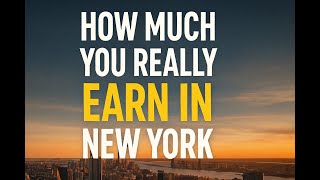 How Much You Really Earn in New York City – Salary Breakdown