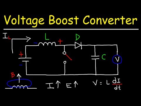 Boost Converters - DC to DC Step Up Voltage