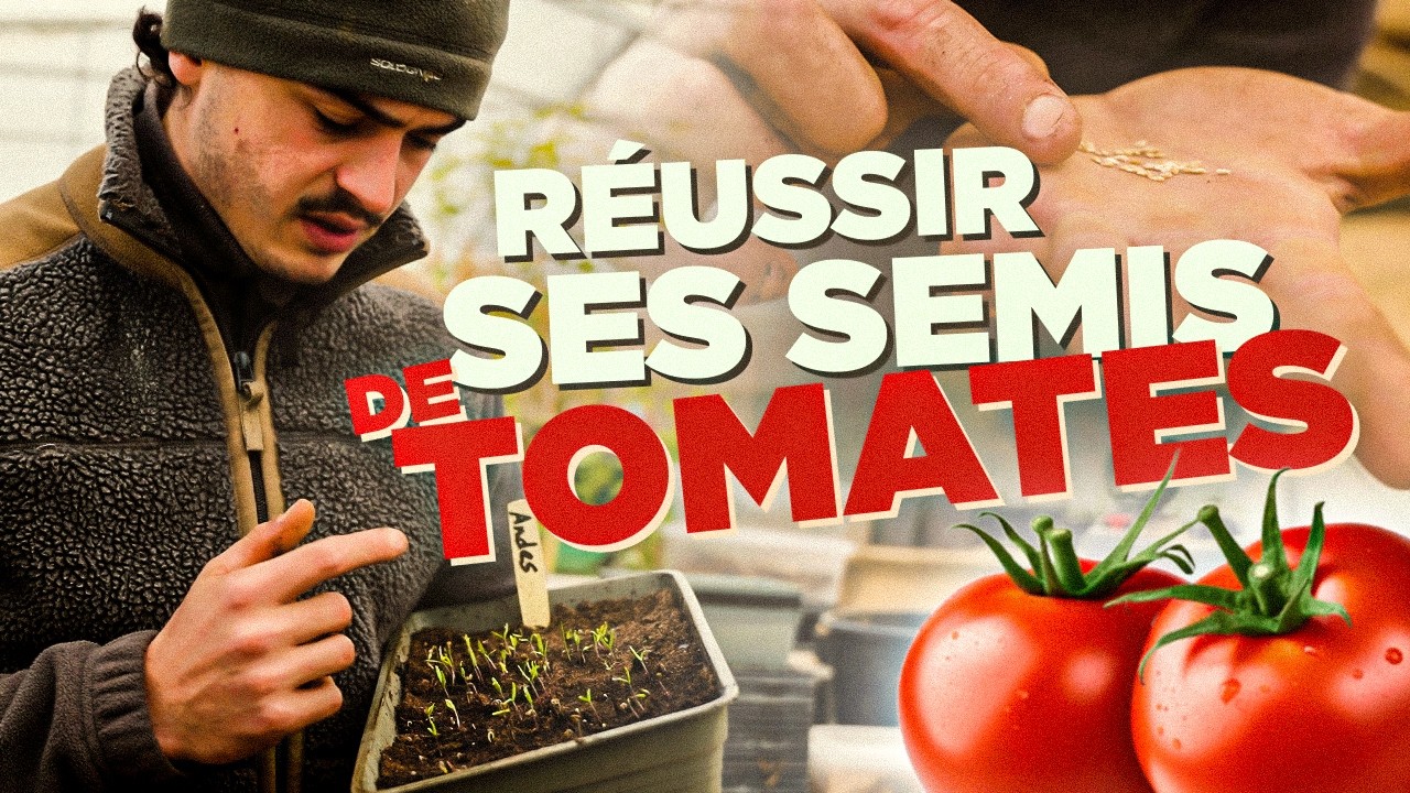 Cette méthode change tout pour les SEMIS de tomates 🍅