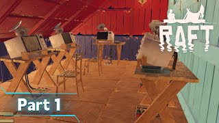 2+1 Deniz Manzaralı Ev Yapıyoruz! 🏠 | 🌊 Raft #1