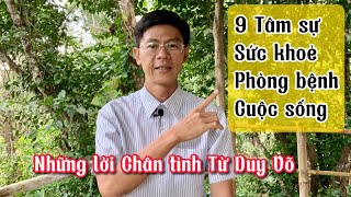 9 Điều Tâm sự Chân Tình từ Duy Võ về Sức khoẻ - Phòng bệnh - Cân bằng cuộc sống