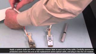Install Active Optical Cable
