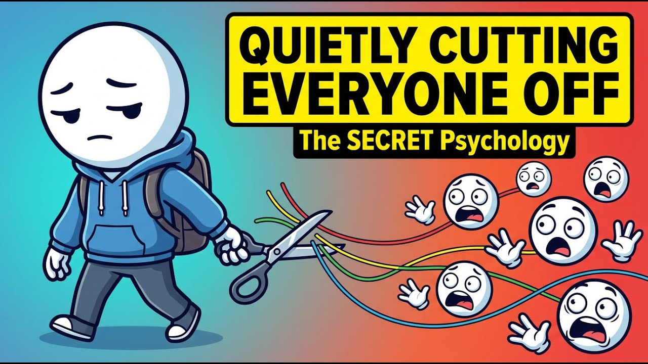 Тайная психология людей, которые тихо разрывают все связи со всеми.