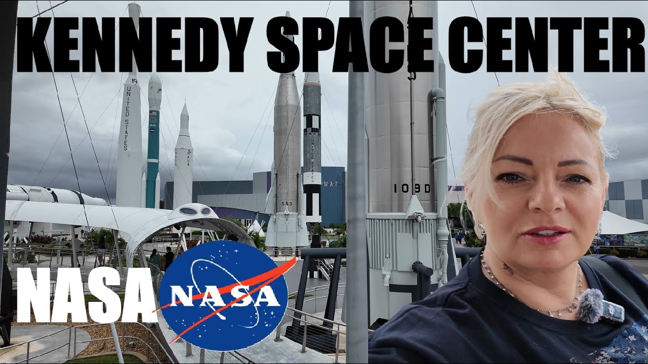 STACJA KOSMICZNA NASA, zwiedzamy  Kennedy Space Center, USA Port Canaveral 4k