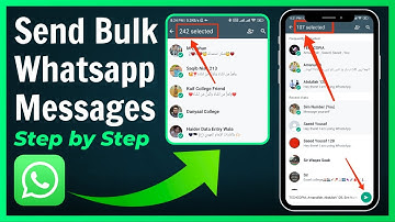 How to Send Bulk Whatsapp Messages in One Click
