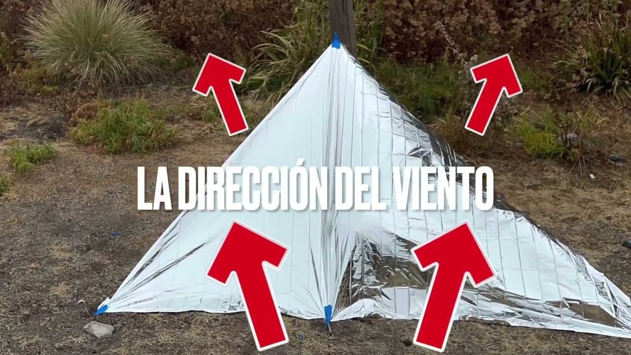 Manta Térmica De Supervivencia, Camping, Aventura Aluminio