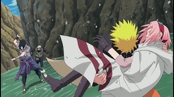 Naruto saves Sakura from Sasuke 4k twixtor with and without CC